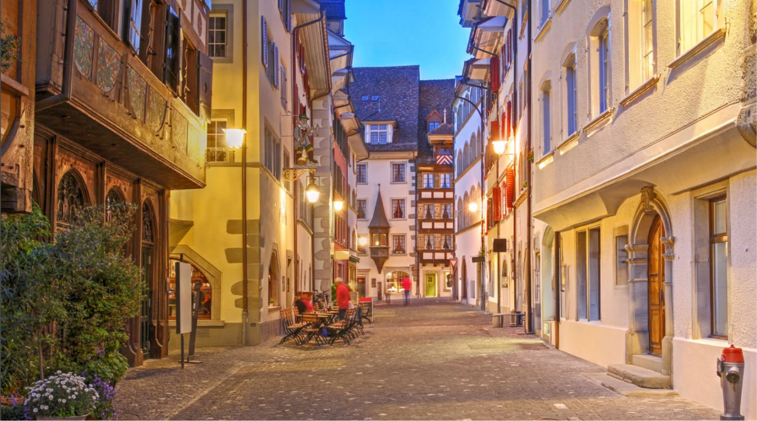 Zuger Altstadt – charmant mit vielen Restaurants und Boutiquen